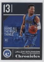 Rookies - Jalen Brunson