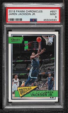 2018-19 Panini Chronicles - [Base] #657 - Classics - Jaren Jackson Jr. [PSA 9 MINT]