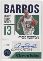 Dana Barros #/49