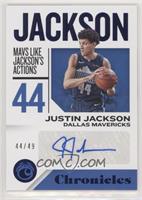 Justin Jackson #/49