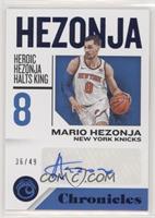 Mario Hezonja #/49