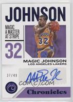 Magic Johnson #/49