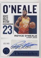 Royce O'Neale #/49