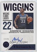 Andrew Wiggins #/25