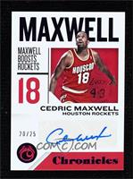 Cedric Maxwell #/25
