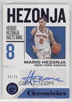 Mario Hezonja #/25