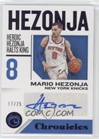 Mario Hezonja #/25