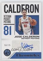 Jose Calderon #/75