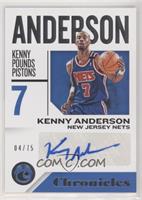 Kenny Anderson #/75