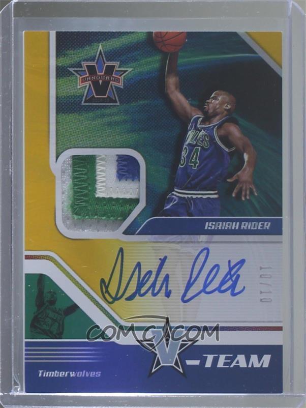 2018 19 Panini Chronicles V Team Signature Swatches Prime Vt