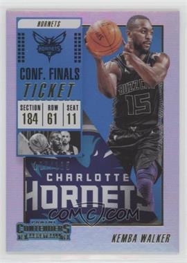 2018-19 Panini Contenders - [Base] - Conference Finals Ticket #4 - Kemba Walker /135