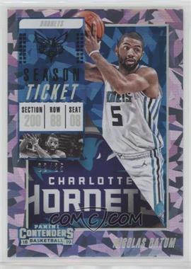 2018-19 Panini Contenders - [Base] - Cracked Ice Ticket #24 - Nicolas Batum /25