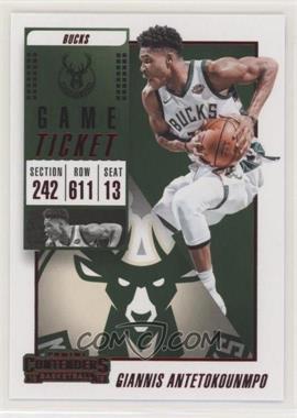 2018-19 Panini Contenders - [Base] - Game Ticket Red #11 - Giannis Antetokounmpo