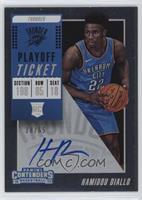 Base - Hamidou Diallo [EX to NM] #/65