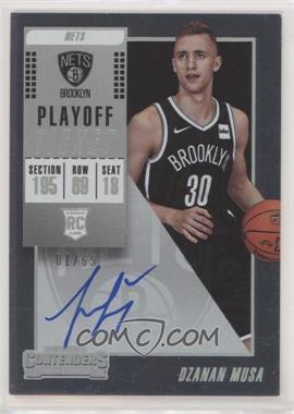 2018-19 Panini Contenders - [Base] - Playoff Ticket #113.1 - Base - Dzanan Musa (Dribbling Ball) /65