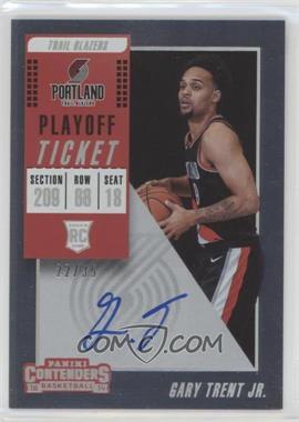 2018-19 Panini Contenders - [Base] - Playoff Ticket #125.2 - Variation - Gary Trent Jr. /35