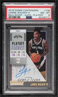 Base - Lonnie Walker IV [PSA 8 NM‑MT] #/65