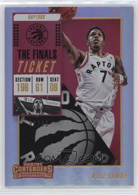 2018-19 Panini Contenders - [Base] - The Finals Ticket #87 - Kyle Lowry /99