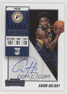 2018-19 Panini Contenders - [Base] #101.2 - Variation - Aaron Holiday