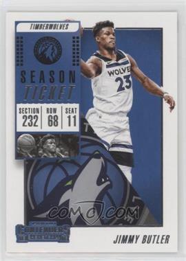 2018-19 Panini Contenders - [Base] #41 - Jimmy Butler