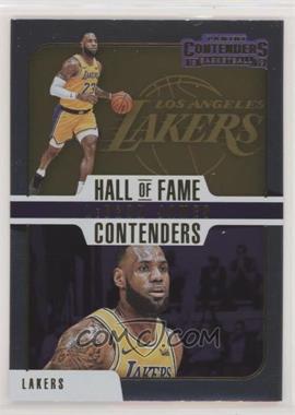 2018-19 Panini Contenders - Hall of Fame Contenders #9 - LeBron James