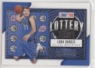 2018-19 Panini Contenders - Lottery Ticket - Retail #3 - Luka Doncic