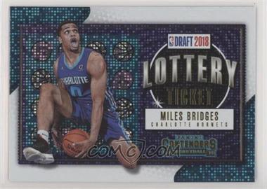 2018-19 Panini Contenders - Lottery Ticket #12 - Miles Bridges