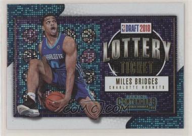 2018-19 Panini Contenders - Lottery Ticket #12 - Miles Bridges