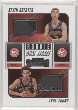 2018-19 Panini Contenders - Rookie Ticket Dual Swatches #RD-TK - Trae Young, Kevin Huerter