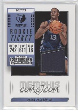 2018-19 Panini Contenders - Rookie Ticket Swatches #RT-JJJ - Jaren Jackson Jr.