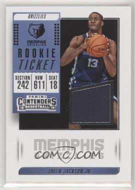 2018-19 Panini Contenders - Rookie Ticket Swatches #RT-JJJ - Jaren Jackson Jr.