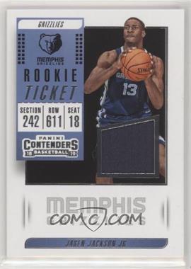 2018-19 Panini Contenders - Rookie Ticket Swatches #RT-JJJ - Jaren Jackson Jr.