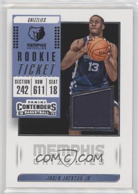 2018-19 Panini Contenders - Rookie Ticket Swatches #RT-JJJ - Jaren Jackson Jr.