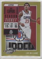 Season Ticket - Lou Williams #/10