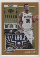 Season Ticket - Julius Randle #/49