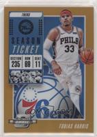 Season Ticket - Tobias Harris [EX to NM] #/49