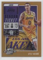 Season Ticket - Kyle Kuzma #/49