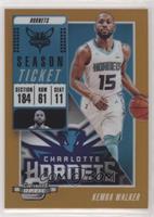 Season Ticket - Kemba Walker #/49