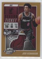 Season Ticket - Josh Richardson #/49