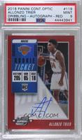 Rookie Variation Season Ticket - Allonzo Trier [PSA 9 MINT] #/99