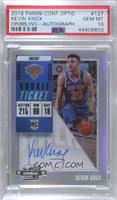 Rookie Variation Season Ticket - Kevin Knox II [PSA 10 GEM MT]