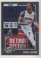 Season Ticket - Reggie Jackson [EX to NM]