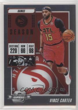 2018-19 Panini Contenders Optic - [Base] #86 - Season Ticket - Vince Carter