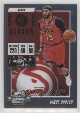 2018-19 Panini Contenders Optic - [Base] #86 - Season Ticket - Vince Carter