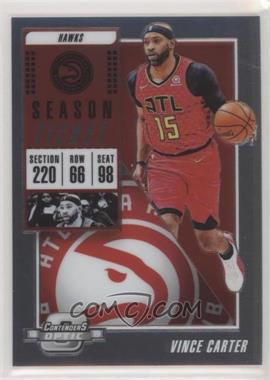 2018-19 Panini Contenders Optic - [Base] #86 - Season Ticket - Vince Carter