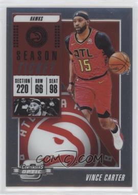 2018-19 Panini Contenders Optic - [Base] #86 - Season Ticket - Vince Carter