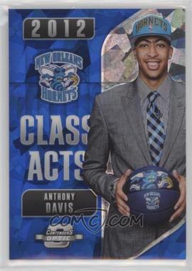 2018-19 Panini Contenders Optic - Class Acts Prizms - Blue Cracked Ice #9 - Anthony Davis