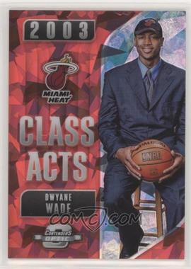 2018-19 Panini Contenders Optic - Class Acts Prizms - Red Cracked Ice #14 - Dwyane Wade