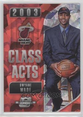 2018-19 Panini Contenders Optic - Class Acts Prizms - Red Cracked Ice #14 - Dwyane Wade