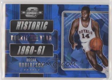 2018-19 Panini Contenders Optic - Historic Rookies of the Year Prizms - Blue Cracked Ice #16 - Oscar Robertson [EX to NM]